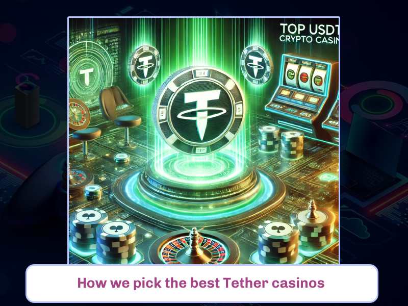 How we choose the best Tether casinos