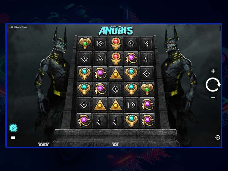 Characteristics of the game Hand of Anubis