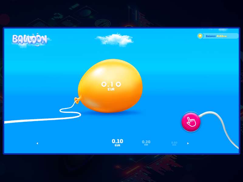 Play Balloon online at crypto casino