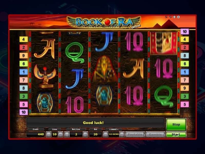 Tactics and strategies for Book of Ra Deluxe slot