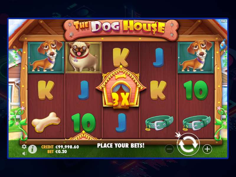 Tactics and strategies for the slot machine Ze Dog House