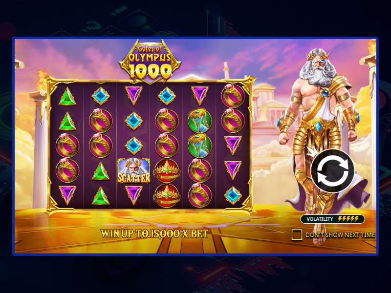 Gates of Olympus 1000 slot machine review by Pragmatic Play