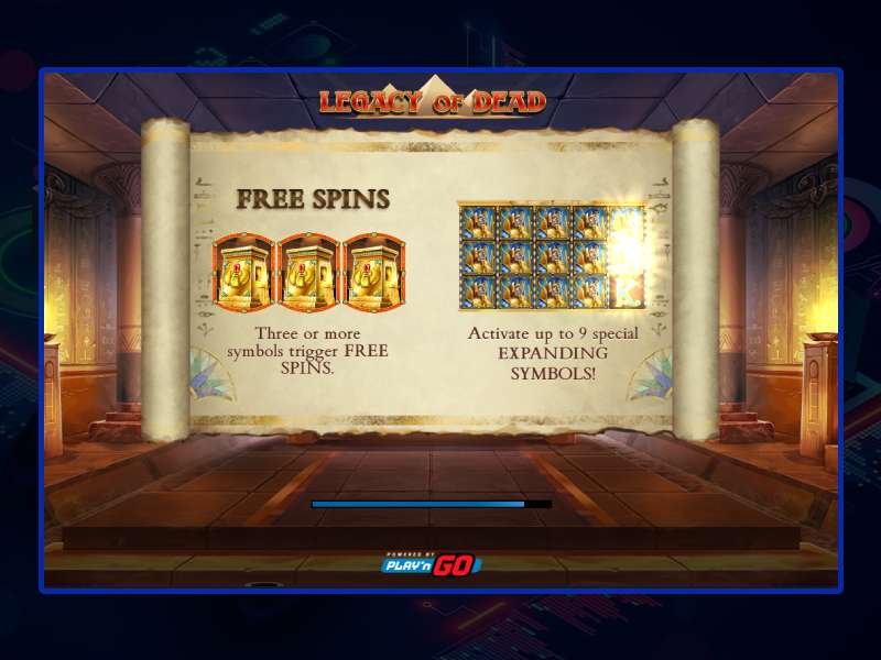 Review of Legacy of Dead slot machine from Play