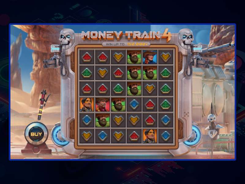 Специальные функции и символы слота Money Train 4