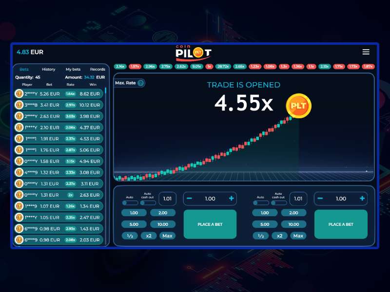 Как играть в Pilot Coin на криптовалюту