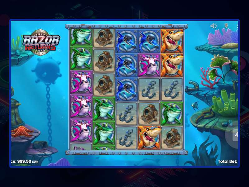 Special Features and Symbols of Razor Returns slot