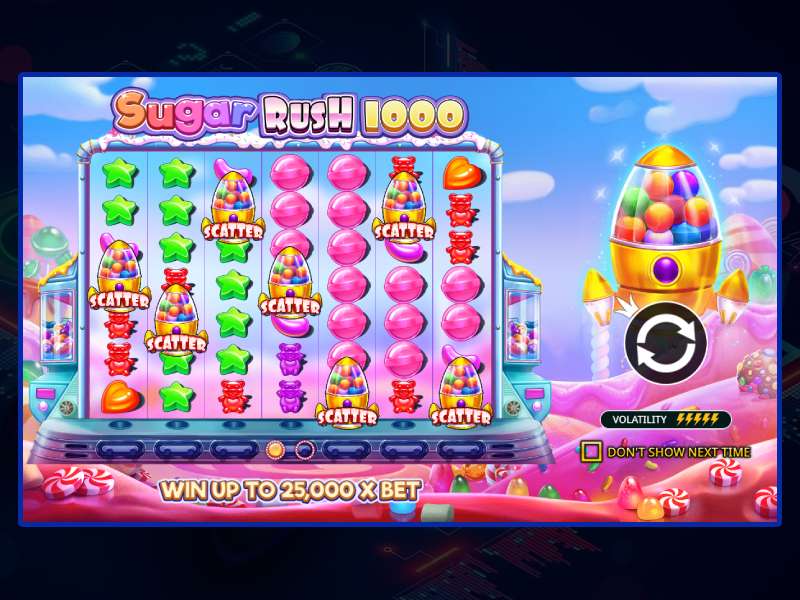 Review of Sugar Rush 1000 slot machine from Pragmatic Play