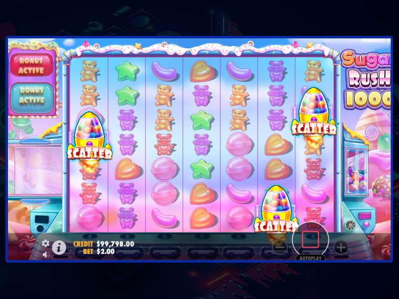 Pros and cons of Sugar Rush 1000 slot machine