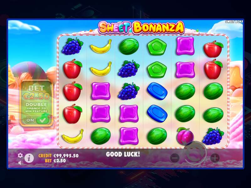 Design and gameplay in Sweet Bonanza